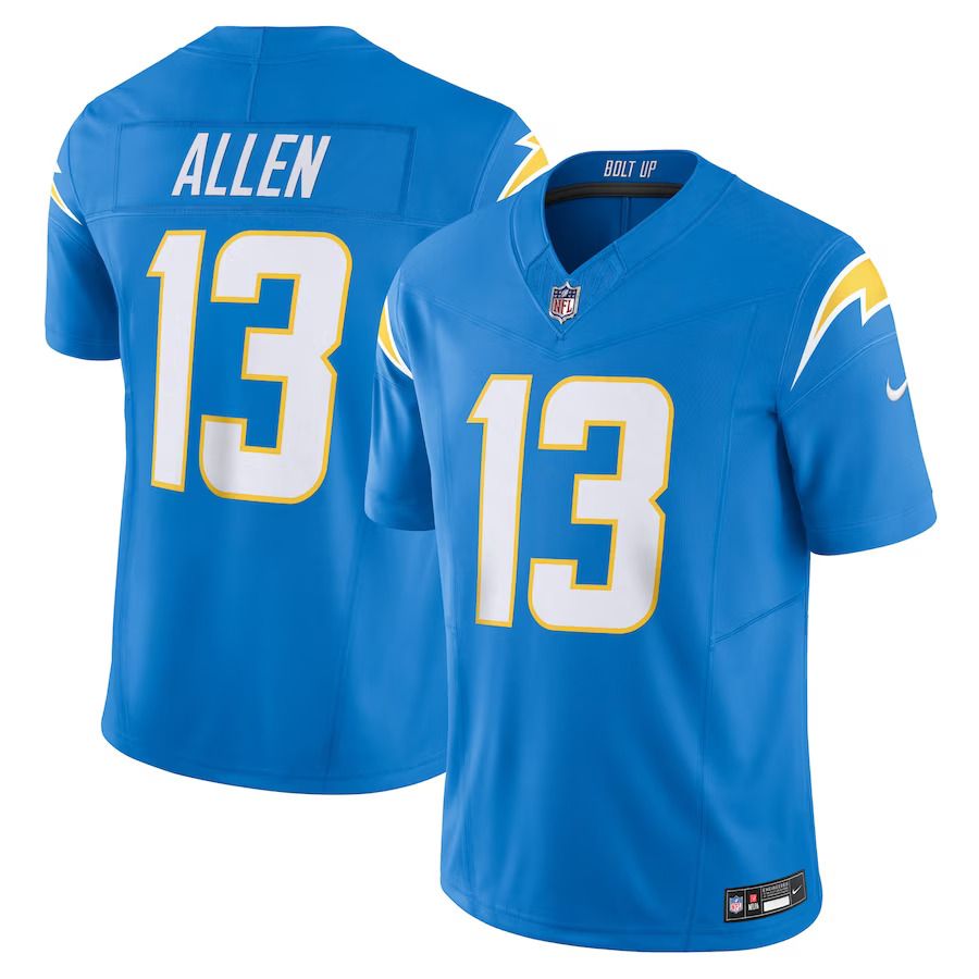 Men Los Angeles Chargers #13 Keenan Allen Nike Powder Blue Vapor F.U.S.E. Limited NFL Jersey
